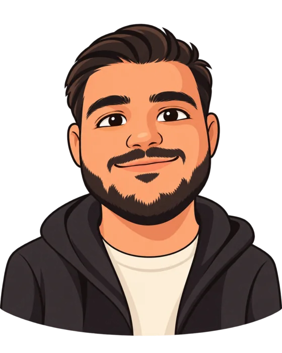 Atakan Komur, getekend portret